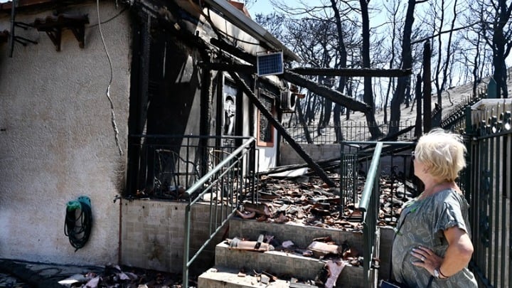 Fire-Ravaged Areas in Athens: Initial Inspections Reveal 60 Uninhabitable Homes and Businesses