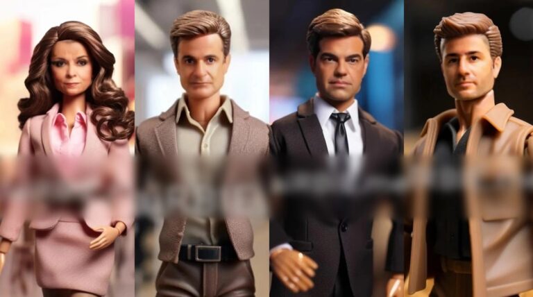 Greek politicians in the world of Barbie with the help of AI - See the photos