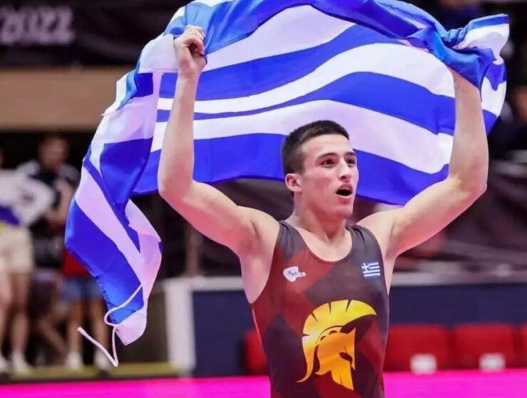 Arionas Kolitsopoulos world wrestling champion