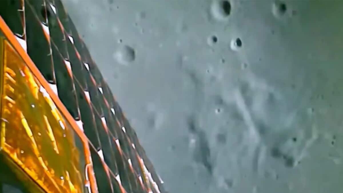 Chandrayaan-3 moon amazing footage