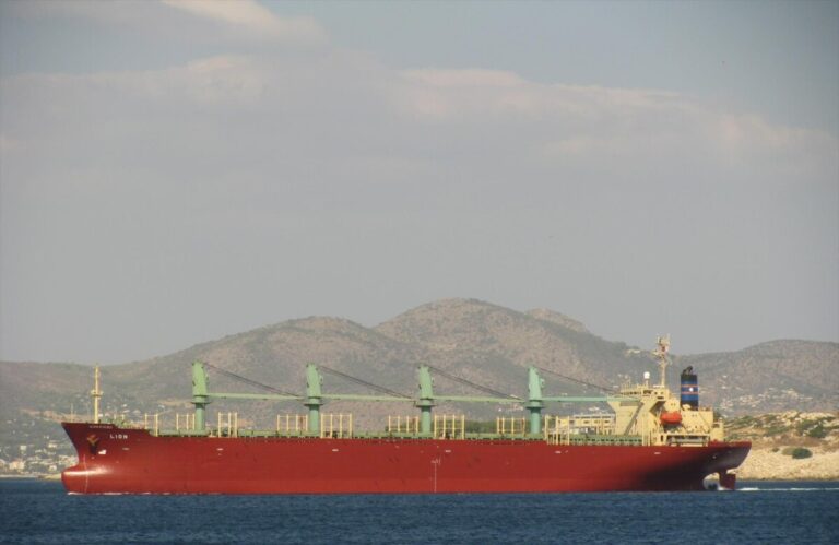 A Turkish vessel unloaded stolen Ukrainian grain at the berth of a Russian company