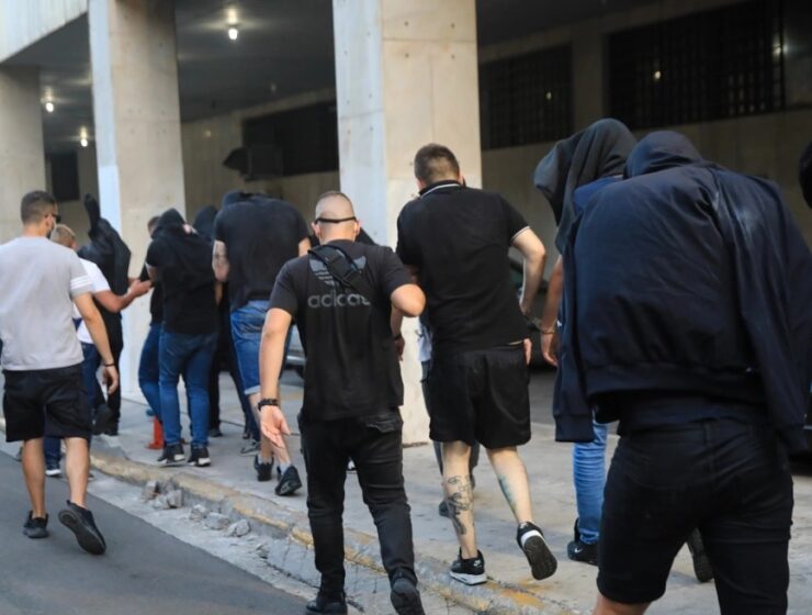 dinamo zagreb hooligans arrested hooligans