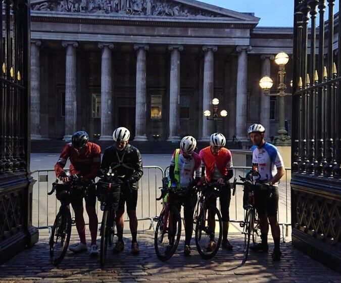 Cyclists Ride from London to Athens Promoting Return of Parthenon Marbles to Greece
