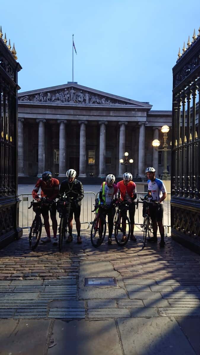 Cyclists Ride from London to Athens Promoting Return of Parthenon Marbles to Greece
