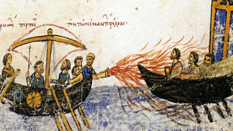 Greek Fire - The Byzantine Empire's Enigmatic Superweapon
