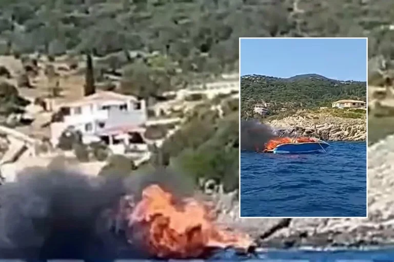 Safe Rescue: All Passengers in Good Health after Boat Fire in Zakynthos