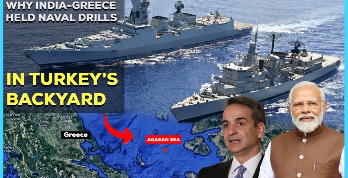 Greece India Greek Indian navies navy mitsotakis Modi