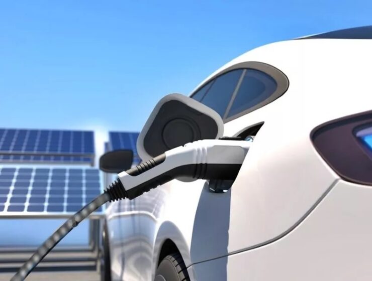 electric car charging solar