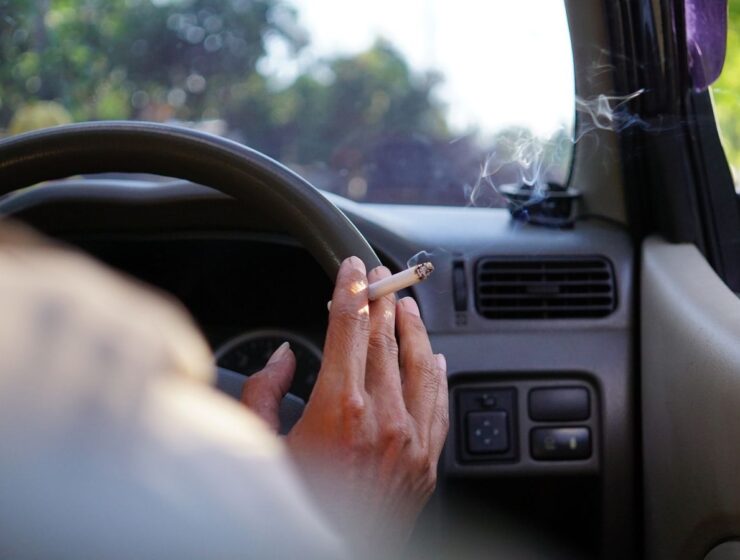 smoking in the car habits