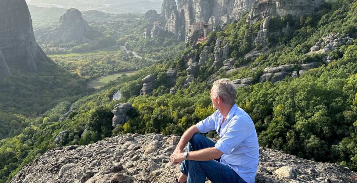 Jordan Peterson visited Meteora: "A place of utterly insane surreal Shangi-la beauty"