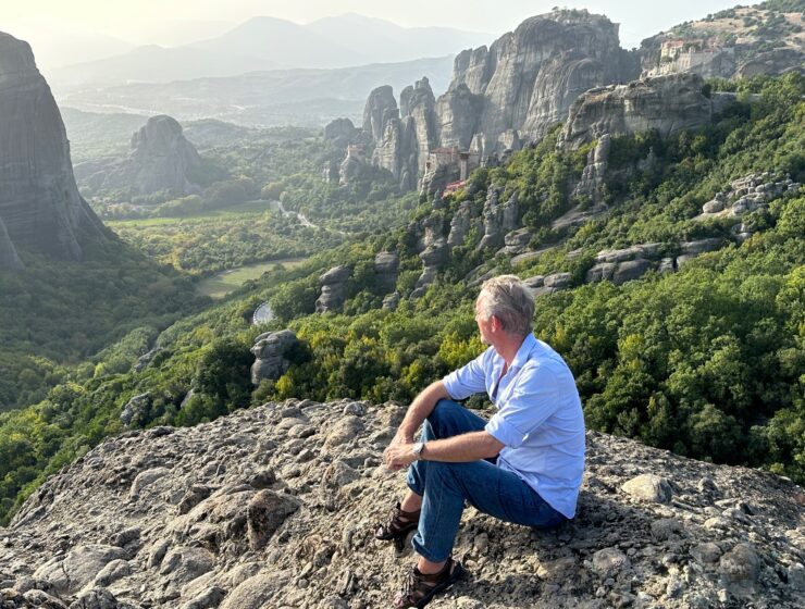 Jordan Peterson visited Meteora: "A place of utterly insane surreal Shangi-la beauty"