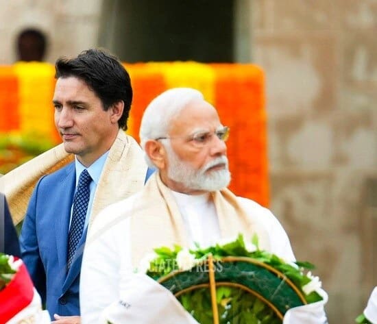 Modi Trudeau Canada India