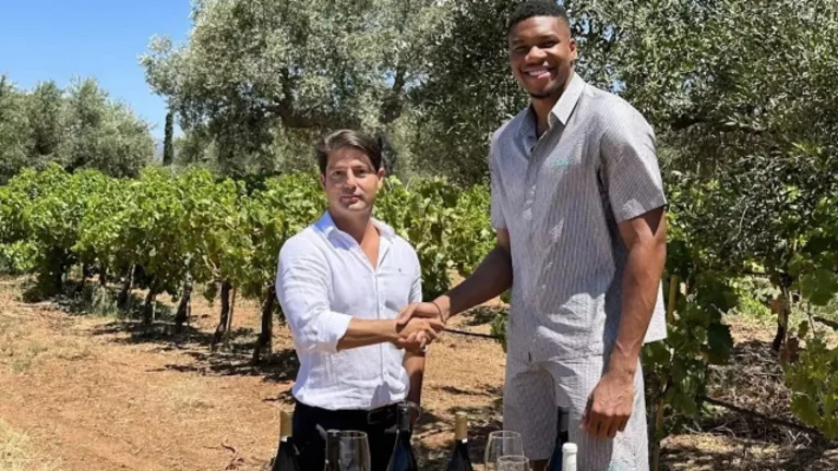 Giannis Antetokounmpo and Family Invest in Greek Wine Companies, Promoting Greek Products Globally