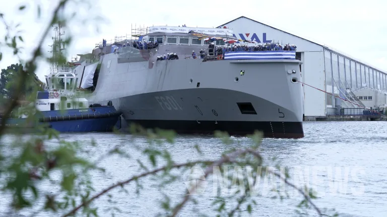 Naval Group Marks Major Milestone with Greece's Kimon-class Frigate Launch