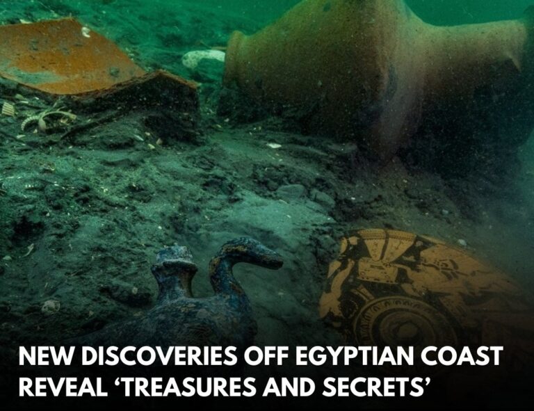 Archaeologists Discover Sunken Temples of Amun and Aphrodite off the Coast of Egypt