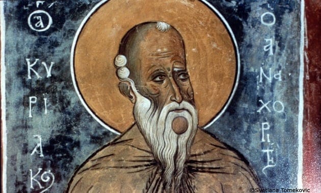 Blessed Kyriakos the Anchorite