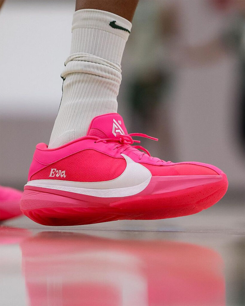 Giannis Antetokounmpo’s Nike Zoom Freak 5 PE Honors The Birth Of His ...