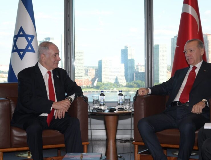 israeli prime minister benjamin netanyahu and turkish president recep tayyip erdogan