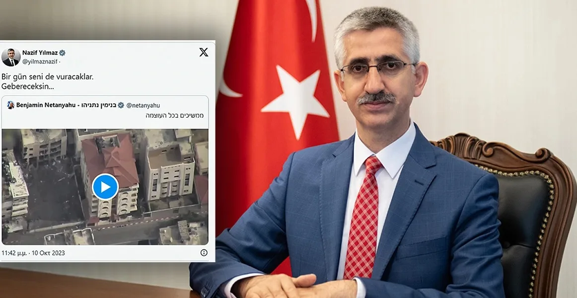 Turkish deputy education minister Nazif Yilmaz