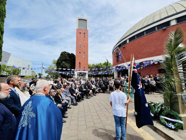 doxology, wreath-laying South Australia