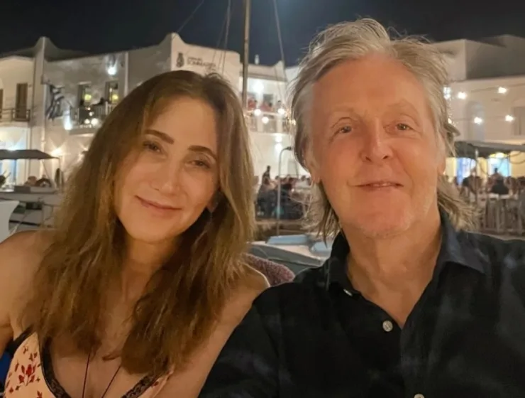 Paul McCartney: Celebrated his wedding anniversary with a photo from Greece