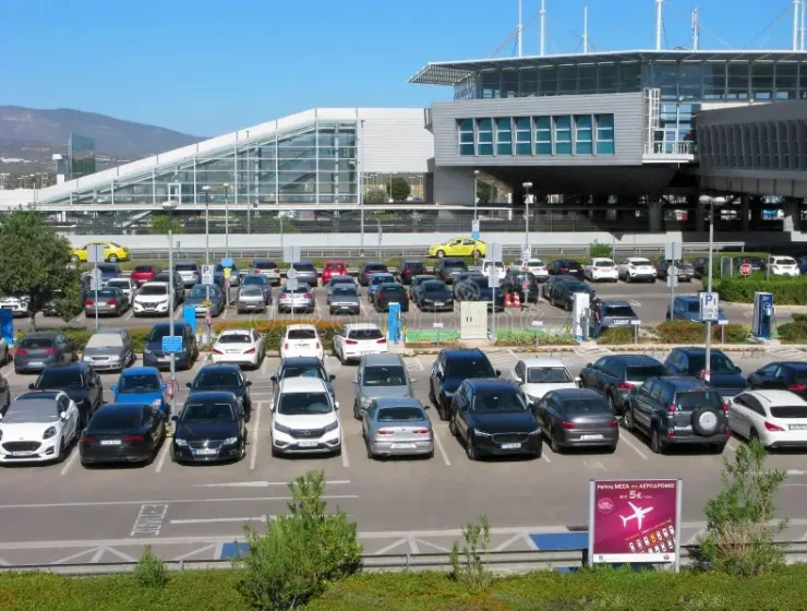 Eleftherios venizelos athens airport carpark