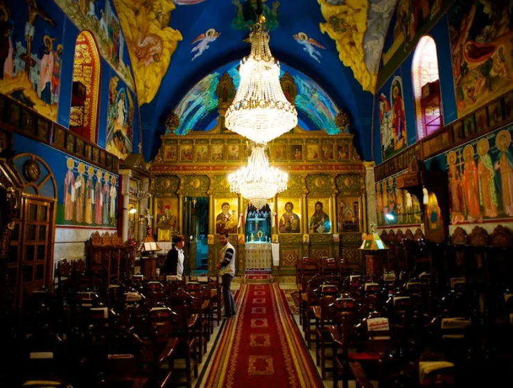 gaza Saint Porphyrius Orthodox Church in Gaza Israel