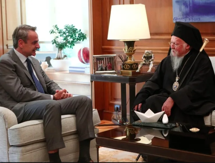 The PM said the spiritual leader of Orthodox Christians worldwide was among the first to speak about climate crisis repercussions internationally