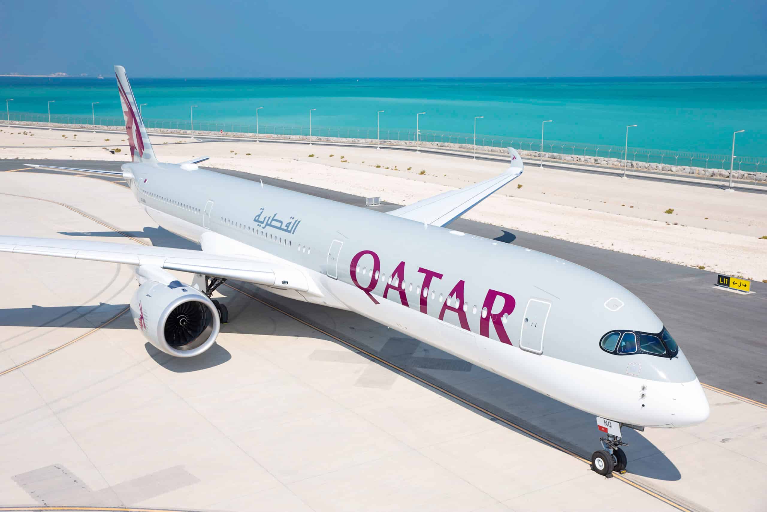 Qatar on Runway