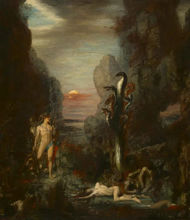 Gustave Moreau - Hercules and the Lernaean Hydra - 1964.231 - Art Institute of Chicago