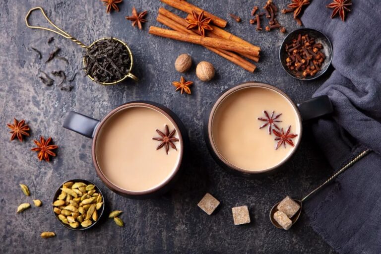 winter drink with spices