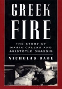 Book cover GREEK FIRE by Nicholas Gage