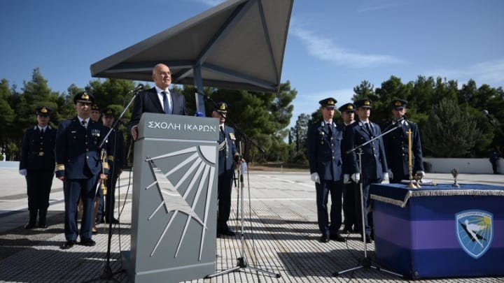 Def. Min. Dendias marks feast of Archangel Michael, patron saint of the Greek Air Force, in special ceremony