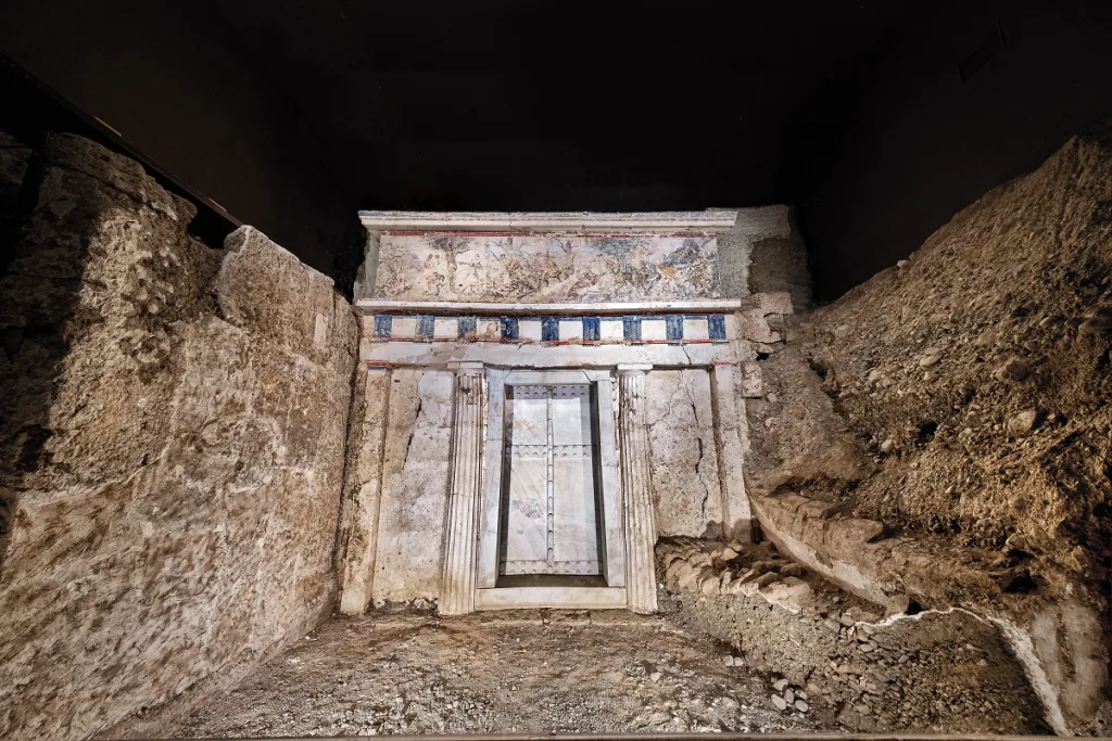 The Museum of the Royal Tombs in Vergina