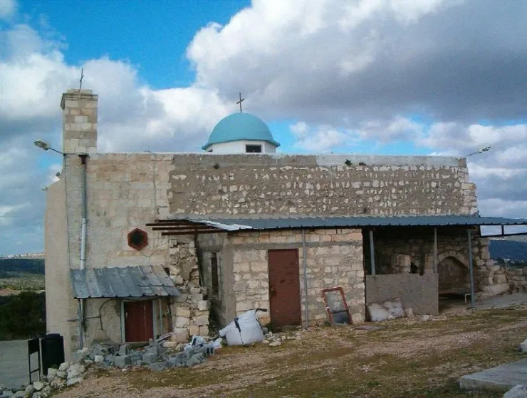 St. Mary Catholic Church of Iqrit in northern Israel Hezbollah