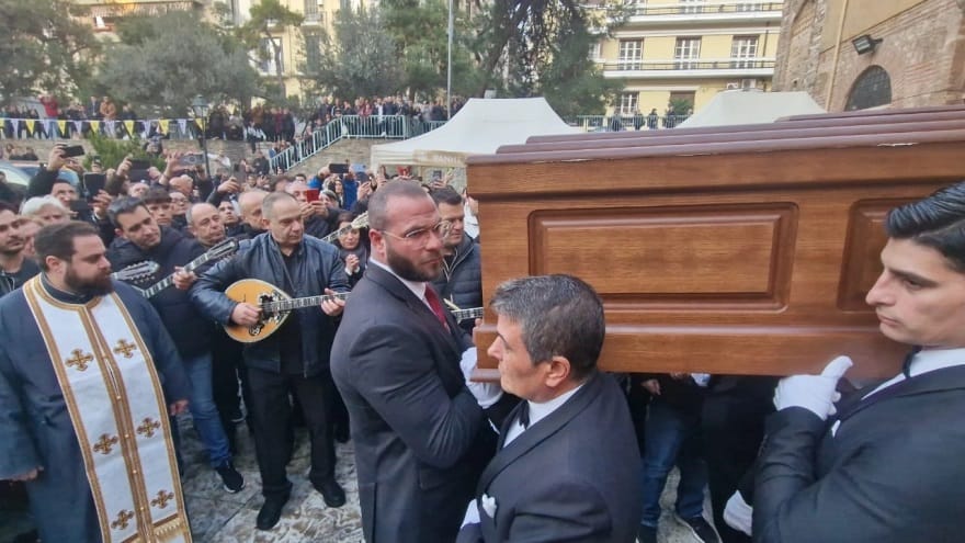 Vasilis Karras: With Tears And Songs At The Last Farewell - Today His ...