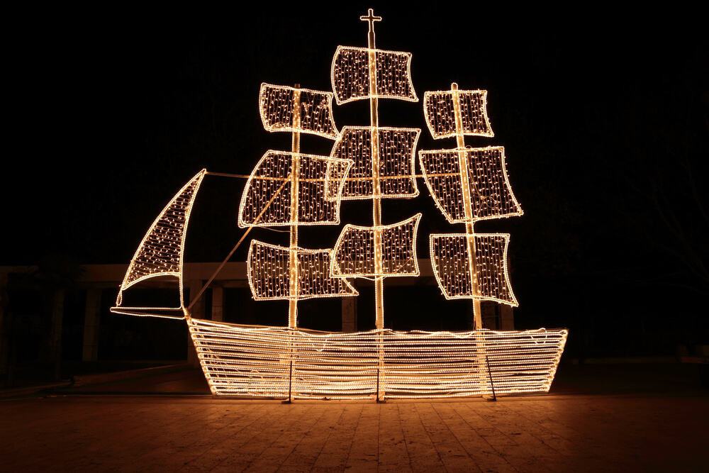 karavaki, greek christmas boat