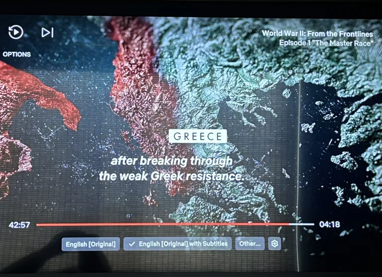 Greece weak Resistance Netflix Documentary