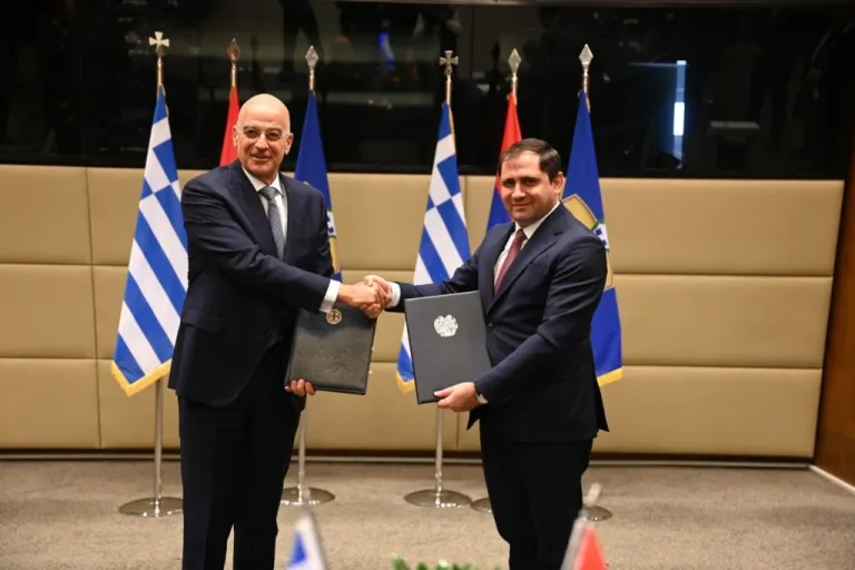 Greek Security Minister Holds Productive Meeting with Armenian Counterpart, Strengthening Bilateral Relations