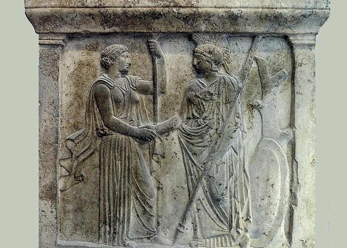 "The Ancient Roots of the Handshake: Tracing the Tradition Back to 5th Century B.C. Greece"