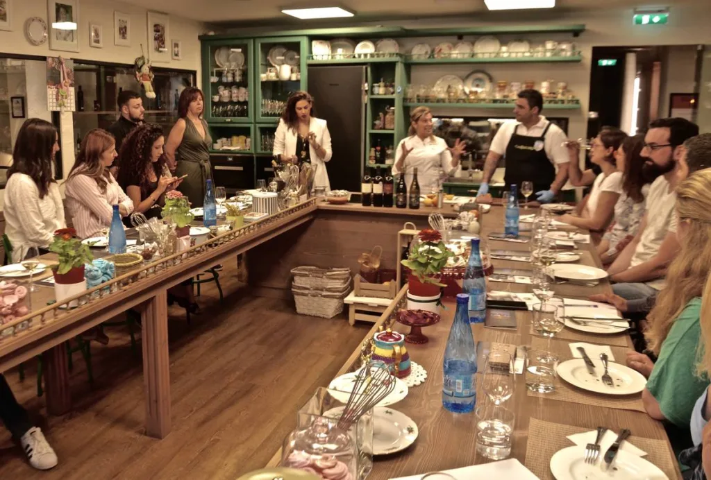 Third Floor: Yoleni's Cooking Classes by Dina Nikolaou
