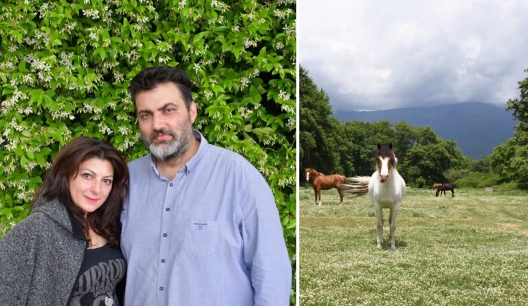 Relocating To Theodorio: The couple who left Thessaloniki to live in the "Wild West" of Serres
