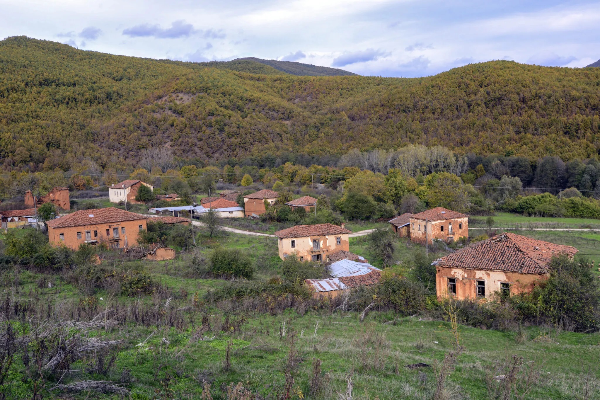 Korestia red villages of Kastoria