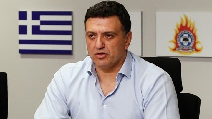 Climate Crisis and Civil Protection Minister Vasilis Kikilias