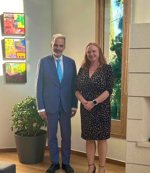 eece’s new Ambassador-designate to Australia, HE Stavros Venizelos, on his appointment! Ambassador Duncan received Ambassador