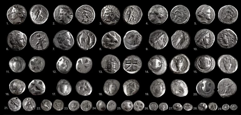 Rare coins minted during ancient Olympic Games unearthed in Greece, photos show