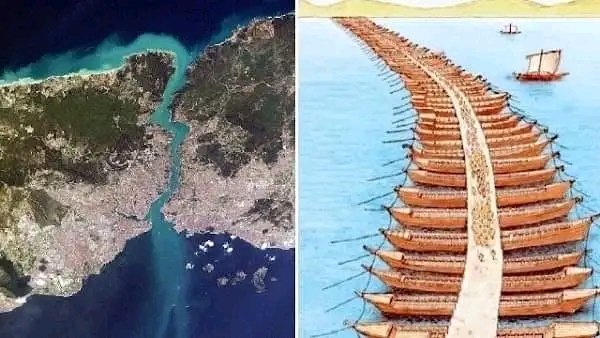 androcles was an ancient Greek engineer from Samos who built a pontoon bridge over the Bosporus for King Darius I to conquer Thrace