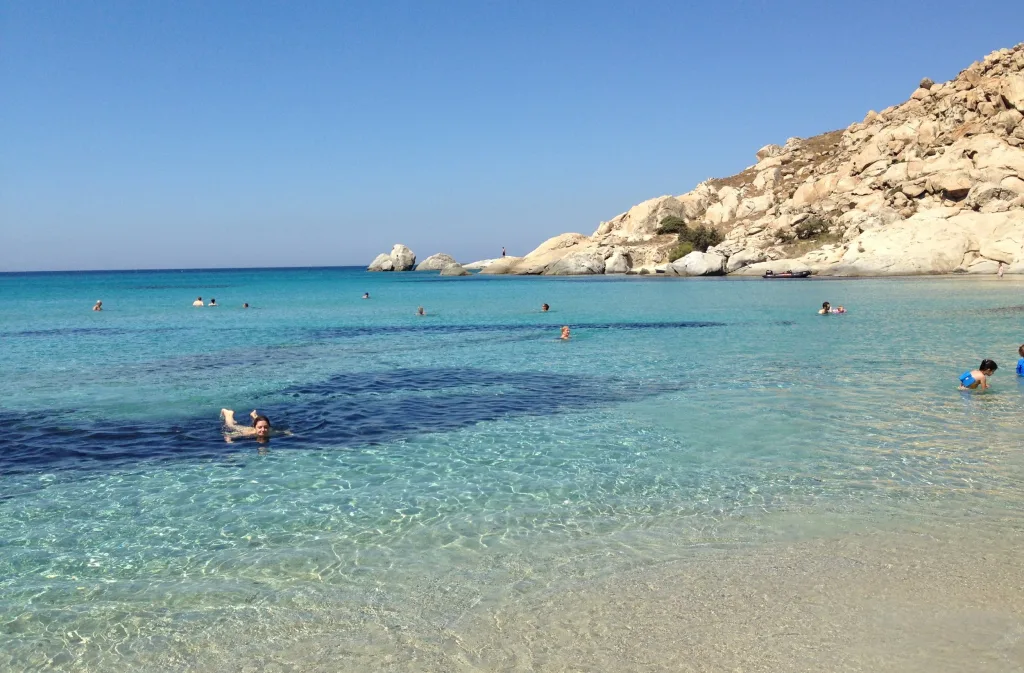 Mikri Vigla Beach, Naxos, Greece