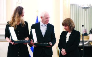 Greek President honors fallen volunteers at emotional ceremony