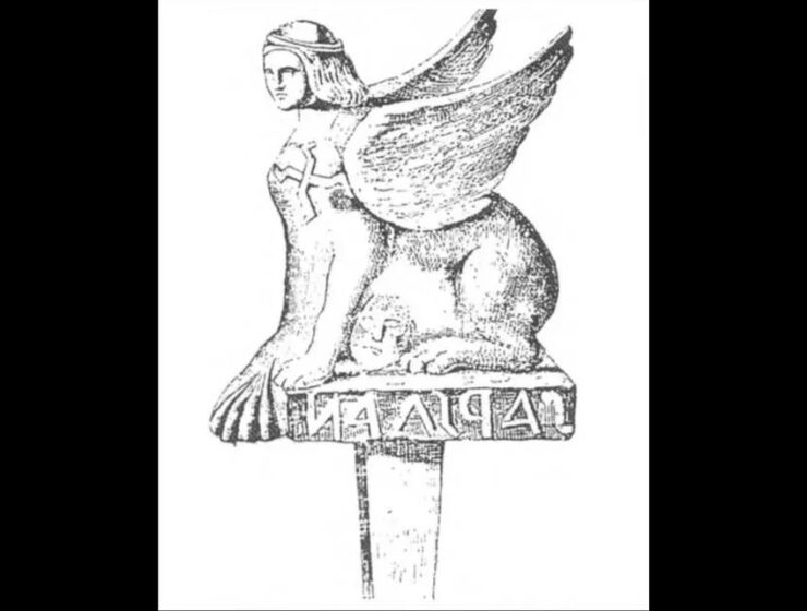 ancient Dacia sphinx